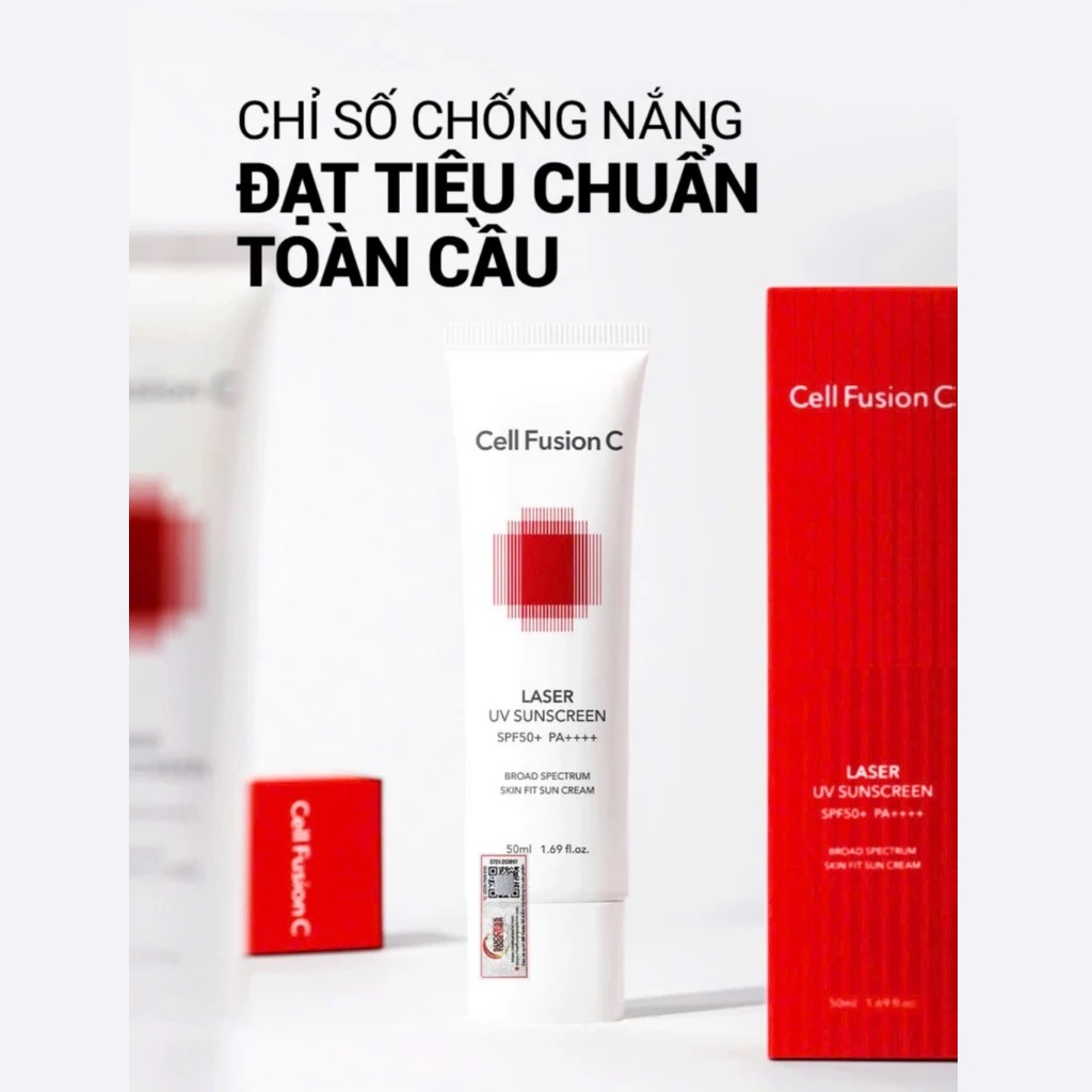 Kem Chống Nắng Cell Fusion C Laser Sunscreen 100 SPF 50+ PA+++