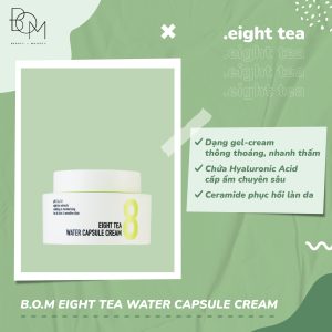 Kem Dưỡng Bom Eight Tea Water Capsule Cream 50G