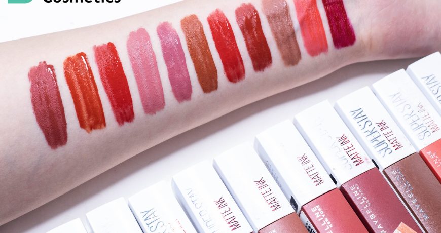 Swatch bộ sưu tập “Mấy bé lì” Super Stay Matte Ink