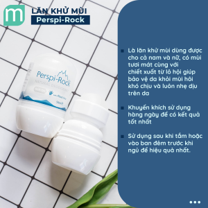 Lăn Khử Mùi Perspi-Rock Natural Deodorant 50ml Lăn Khử Mùi Perspi-Rock Natural Deodorant 50ml