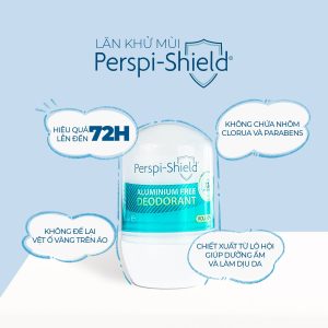 Lăn Khử Mùi Perspi-Shield Aluminium Free 72hr 50ml