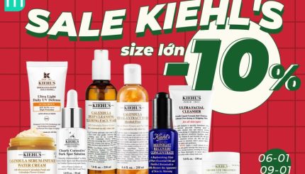 ĐÓN TẾT, SALE HẾT ĐỒ KIEHL’S