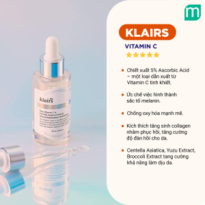Serum làm sáng Klairs Freshly Juiced Vitamin Drop 35ml