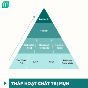 Tháp Hoạt Chất Trị Mụn: Từ Cơ Bản Đến Master