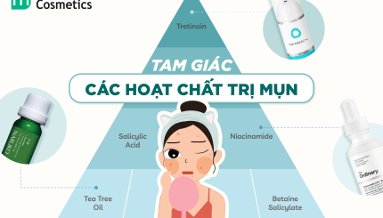 Tháp Hoạt Chất Trị Mụn: Từ Cơ Bản Đến Master