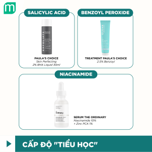 Tháp Hoạt Chất Trị Mụn: Từ Cơ Bản Đến Master