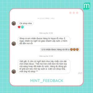 Feedback Minter Dễ Thương