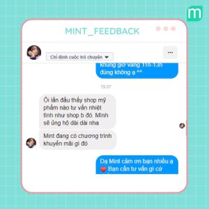 Feedback Minter Dễ Thương