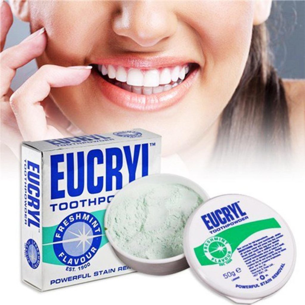 Bột đánh răng Eucryl Toothpowder 50g