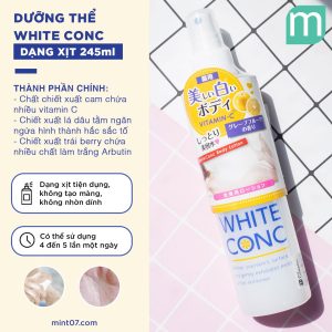 Trắng Toàn Diện Với Full Routine White Conc