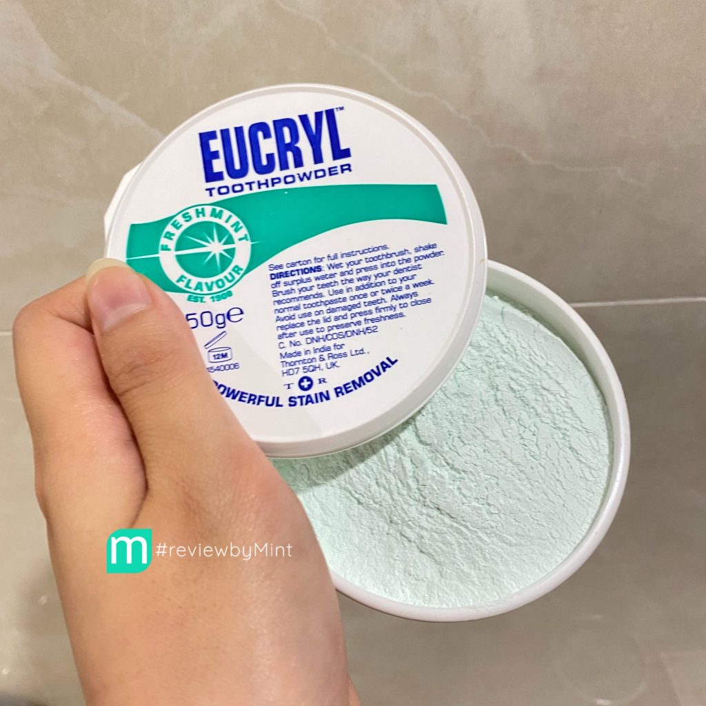 Bột đánh răng Eucryl Toothpowder 50g