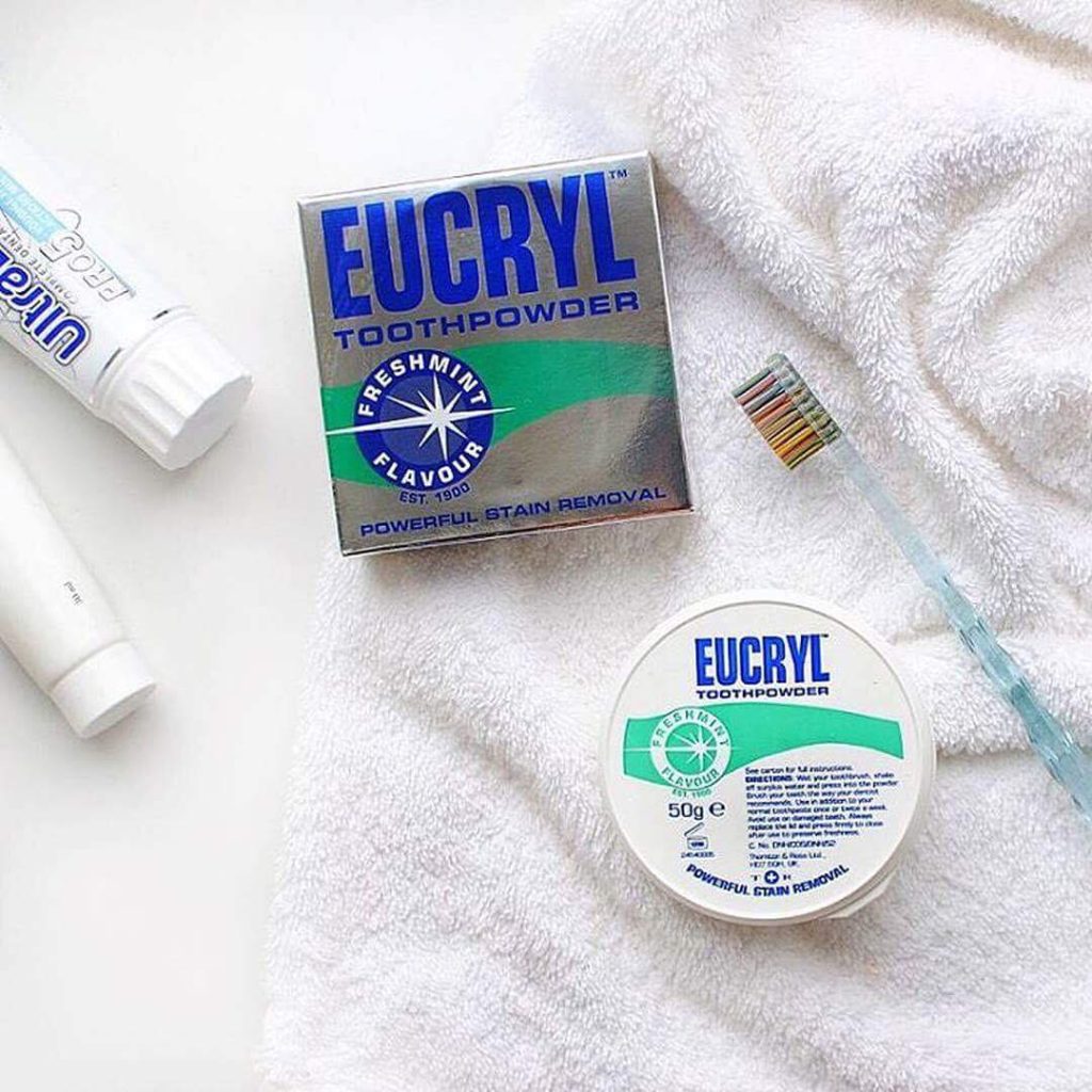 Bột đánh răng Eucryl Toothpowder 50g