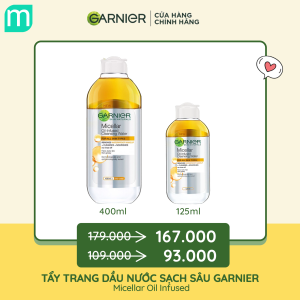 Mint x Garnier: Vừa giảm giá, vừa có quà