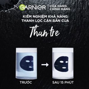 Mặt nạ giấy Garnier Black Serum Mask