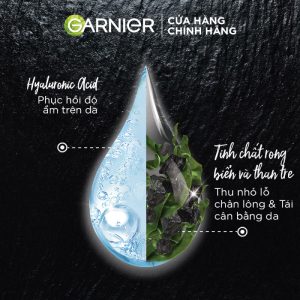 Mặt nạ giấy Garnier Black Serum Mask