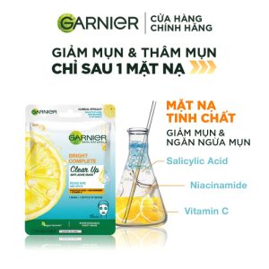 Mặt Nạ Giấy Garnier Light Complete Clear Up Anti-Acne