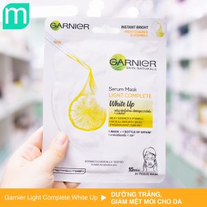 Mặt Nạ Giấy Garnier Light Complete White Up