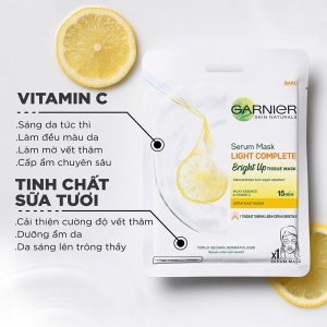 Mặt Nạ Giấy Garnier Light Complete White Up