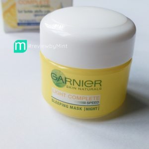 Review Mặt Nạ Ngủ Garnier - Trắng nhanh mà không “banh” mặt