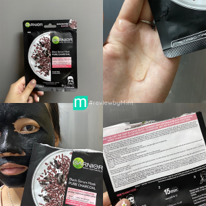 Mặt nạ giấy Garnier Black Serum Mask