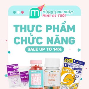Happy Birthday Mint07 - SALE SINH NHẬT UP TO 14%