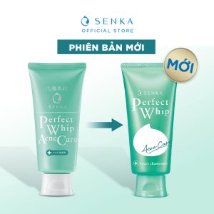Sữa Rửa Mặt Senka Perfect Whip Acne Care 100g