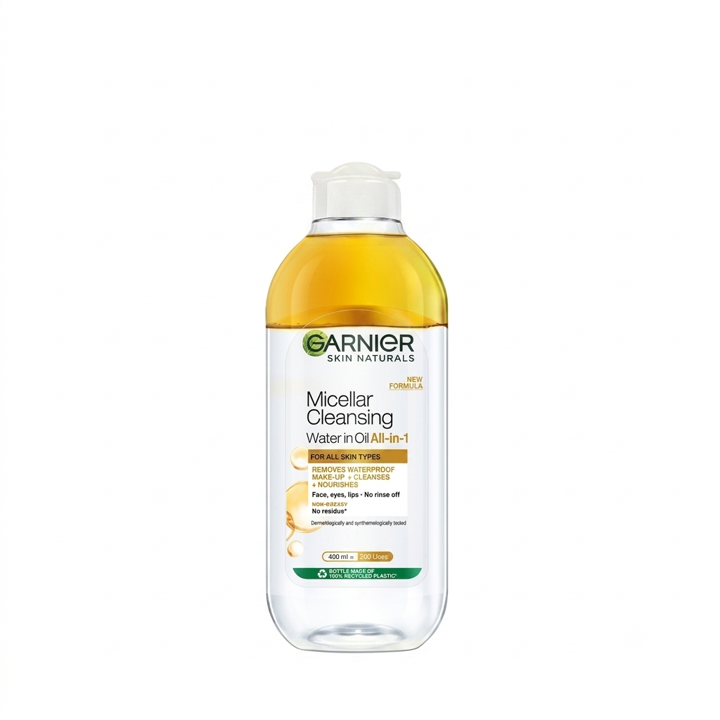 Tẩy Trang Dầu Nước Garnier Oil-Infused Micellar Cleansing Water 400ml Tẩy Trang Dầu Nước Garnier Oil-Infused Micellar Cleansing Water 400ml