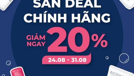 MINT x BIODERMA: SĂN DEAL CHÍNH HÃNG MINT x BIODERMA: SĂN DEAL CHÍNH HÃNG
