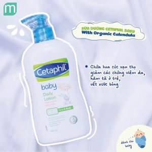Sữa Dưỡng Cetaphil Baby Daily Lotion With Organic Calendula 400ml