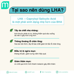 Bạn đã biết gì về LHA- ngôi sao trị mụn thế hệ mới Bạn đã biết gì về LHA- ngôi sao trị mụn thế hệ mới