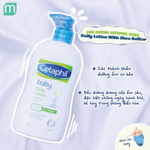 Sữa Dưỡng Cetaphil Baby Daily Lotion With Shea Butter 400ml Sữa Dưỡng Cetaphil Baby Daily Lotion With Shea Butter 400ml