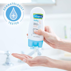 Sữa Tắm Cetaphil Kiêm Dầu Gội Baby Wash & Shampoo With Organic Calendula 230ml