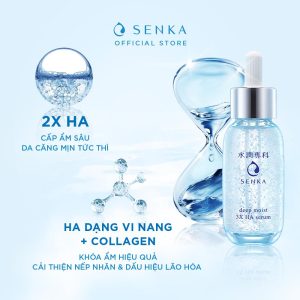 Serum Dưỡng Ẩm Senka Deep Moist 3X HA 30ml