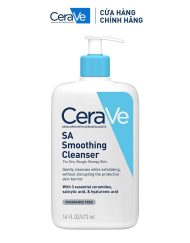 Sữa Rửa Mặt Cho Da Khô Cerave SA Smoothing Cleanser 473ml