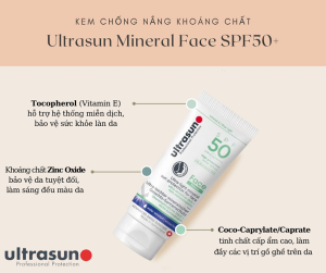 Kem Chống Nắng Ultrasun Face Mineral SPF 50 PA++++ 40ml Kem Chống Nắng Ultrasun Face Mineral SPF 50 PA++++ 40ml