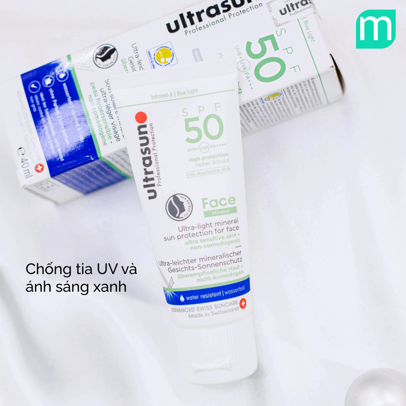 Kem Chống Nắng Ultrasun Face Mineral SPF 50 PA++++ 40ml Kem Chống Nắng Ultrasun Face Mineral SPF 50 PA++++ 40ml - Ảnh 4