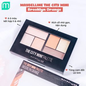 Bảng Mắt Maybelline The City Mini Palette