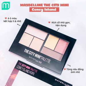 Bảng Mắt Maybelline The City Mini Palette