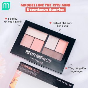 Bảng Mắt Maybelline The City Mini Palette