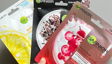 Try & Review: 3 mặt nạ bán chạy nhất của Garnier tại Mint