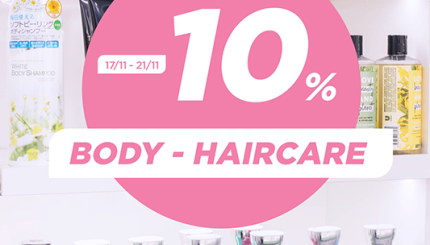 Mừng Ngày Nhà Giáo Việt Nam - SALE BODY & HAIRCARE 10% Toàn Bộ Sản Phẩm Mừng Ngày Nhà Giáo Việt Nam - SALE BODY & HAIRCARE 10% Toàn Bộ Sản Phẩm