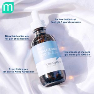 “Fact check” Serum Cosmedica cấp nước đình đám gần đây