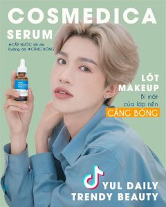 “Fact check” Serum Cosmedica cấp nước đình đám gần đây