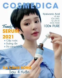 “Fact check” Serum Cosmedica cấp nước đình đám gần đây