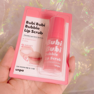 Tẩy Da Chết Môi Tạo Bọt Unpa Bubi Bubi Bubble Lip Scrub 10ml