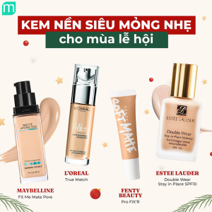 4 siêu kem nền mỏng nhẹ cho mùa lễ hội