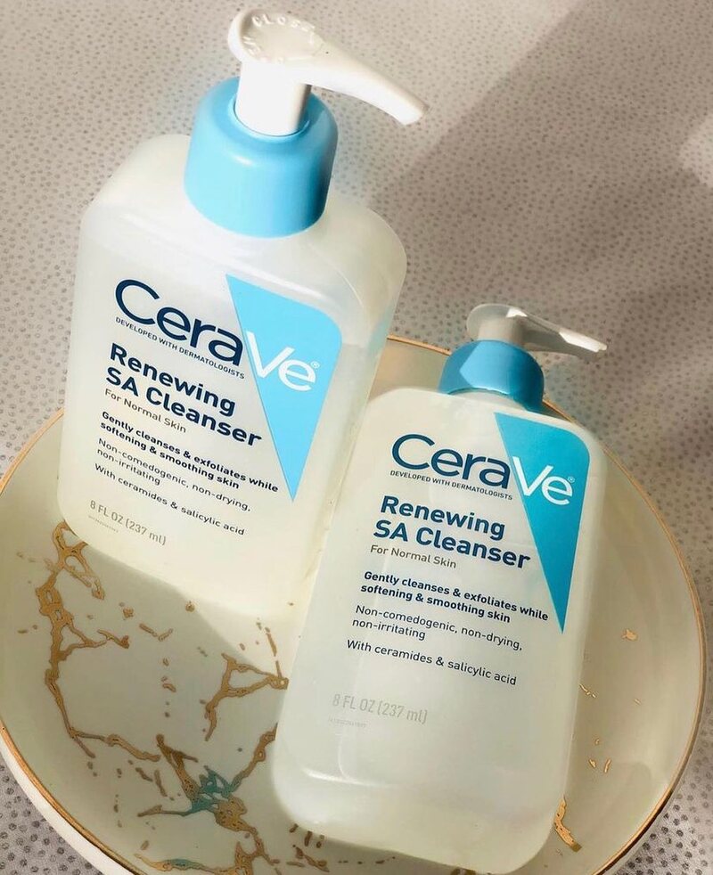 Sữa Rửa Mặt CeraVe Renewing SA Face Cleanser For Normal Skin