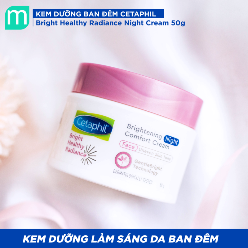 Kem Dưỡng Ban Đêm Cetaphil Brightening Night Comfort Cream 50g Kem Dưỡng Ban Đêm Cetaphil Brightening Night Comfort Cream 50g - Ảnh 3
