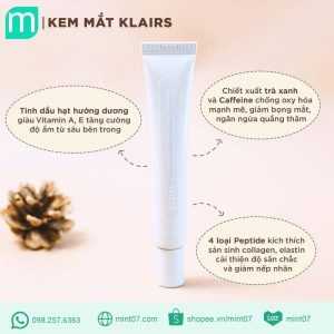 Kem Mắt Dạng Kem Klairs Fundamental Nourishing Eye Butter 20g
