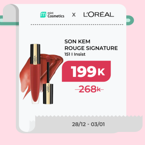 ĐÓN MÙA LỄ HỘI - L'OREAL, MAYBELLINE, GARNIER SALE UP TO 25%